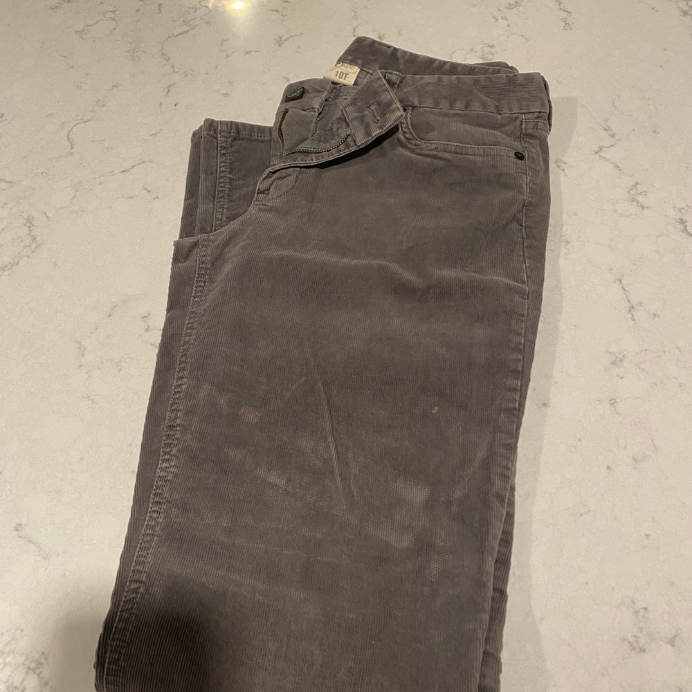 Charcoal grey cords